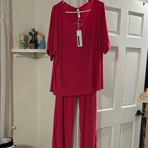 🔴 PRICE IS FIRM 🔴 Elegant Fuchsia Women's Set - NWT